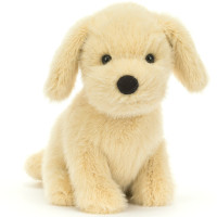 Peluche Chien Golden Puppy (21 cm)