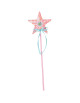 Baguette magique "Isabelle Etoile Rose Pastel" (3-10 ans)