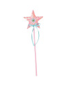 Baguette magique "Isabelle Etoile Rose Pastel" (3-10 ans)