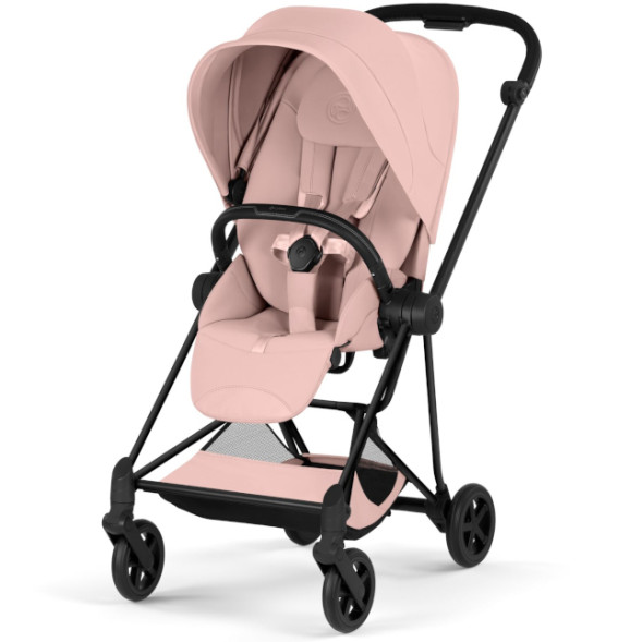  Poussette MIOS Style Matt Black "Peach Pink" (2026)