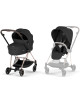  Poussette MIOS + Nacelle LUXE Confort Rosegold "Sepia Black" (2026)