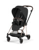  Poussette MIOS + Nacelle LUXE Confort Rosegold "Sepia Black" (2026)