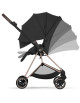  Poussette MIOS + Nacelle LUXE Confort Rosegold "Sepia Black" (2026)
