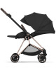  Poussette MIOS + Nacelle LUXE Confort Rosegold "Sepia Black" (2026)