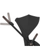  Poussette MIOS + Nacelle LUXE Confort Rosegold "Sepia Black" (2026)