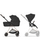  Poussette MIOS + Nacelle LUXE Confort Rosegold "Sepia Black" (2026)