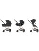  Poussette MIOS + Nacelle LUXE Confort Rosegold "Sepia Black" (2026)