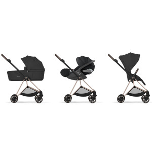  Duo Poussette Cybex MIOS Confort Rosegold "Sepia Black" (2026)