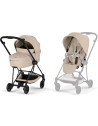  Poussette MIOS + Nacelle LUXE Confort Matt Black "Cozy Beige" (2026)