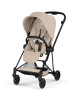  Poussette MIOS + Nacelle LUXE Confort Matt Black "Cozy Beige" (2026)