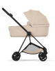  Poussette MIOS + Nacelle LUXE Confort Matt Black "Cozy Beige" (2026)