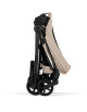  Poussette MIOS + Nacelle LUXE Confort Matt Black "Cozy Beige" (2026)