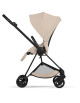  Poussette MIOS + Nacelle LUXE Confort Matt Black "Cozy Beige" (2026)