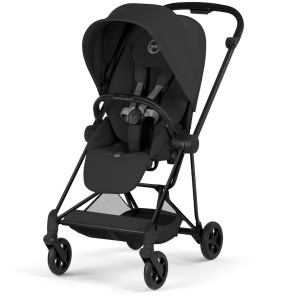  Duo Poussette MIOS Confort Matt Black + Nacelle LUXE "Sepia Black" (2026)