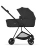  Poussette MIOS + Nacelle LUXE Confort Matt Black "Sepia Black" (2026)