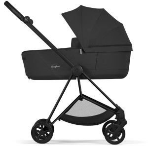  Duo Poussette MIOS Confort Matt Black + Nacelle LUXE "Sepia Black" (2026)
