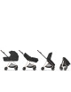  Poussette MIOS + Nacelle LUXE Confort Matt Black "Sepia Black" (2026)