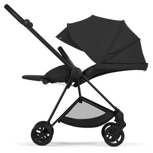  Duo Poussette MIOS Confort Matt Black + Nacelle LUXE "Sepia Black" (2026)