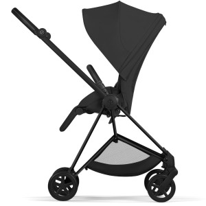  Duo Poussette MIOS Confort Matt Black + Nacelle LUXE "Sepia Black" (2026)