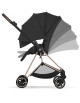  Poussette MIOS + Nacelle LUXE Confort Matt Black "Sepia Black" (2026)