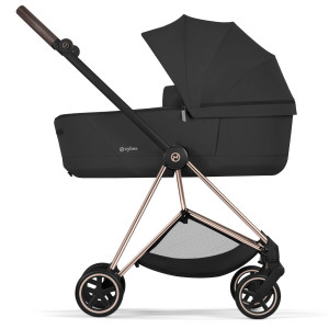 Duo Poussette MIOS Confort Matt Black + Nacelle LUXE "Sepia Black" (2026)
