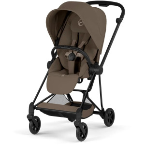  Duo Poussette MIOS Confort Matt Black + Nacelle LUXE "Coconut Brown" (2026)