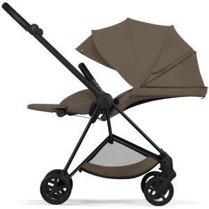 Duo Poussette MIOS Confort Matt Black + Nacelle LUXE "Coconut Brown" (2026)
