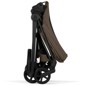  Duo Poussette MIOS Confort Matt Black + Nacelle LUXE "Coconut Brown" (2026)