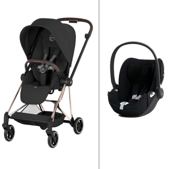  Poussette MIOS + Cloud T Plus Style Rosegold "Sepia Black" (2026)