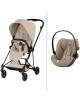  Poussette MIOS + Cloud T Plus  Style Matt Black "Cozy Beige" (2026)