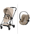  Poussette MIOS + Cloud T Plus  Style Matt Black "Cozy Beige" (2026)