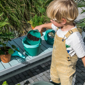 Set de jouets de plage "Vert Jardin" Quut