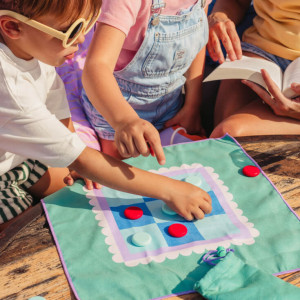 Jeu de voyage "Jeu de Cheval / Morpion" (3 ans et +) Quut