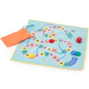 Jeu de voyage "Jeu de l'oie / Serpents & Echelles" (3 ans et +) Quut
