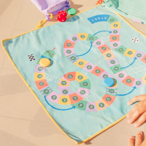 Jeu de voyage "Jeu de l'oie / Serpents & Echelles" (3 ans et +) Quut