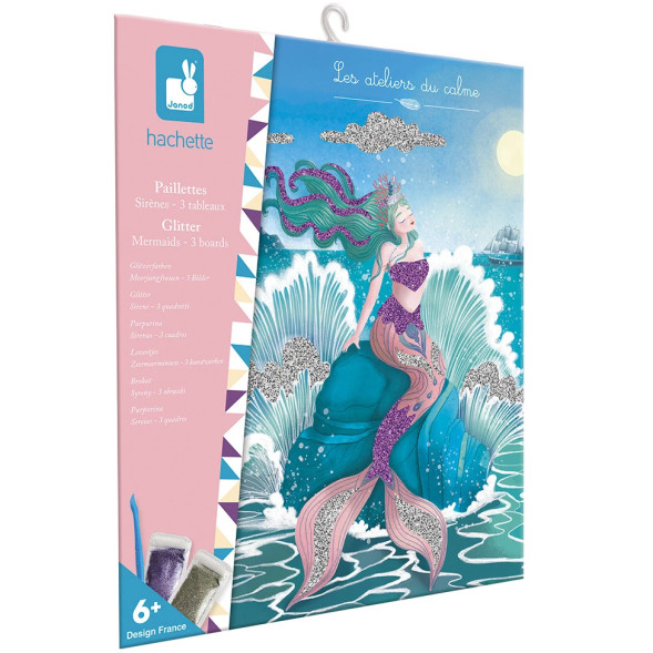 Kit Créatif "Paillettes Sirènes" (5-10 ans)