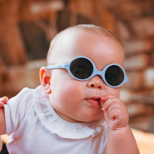 Lunettes de soleil bébé (0-12 mois) Diabola 2.0 "Bleu Clair"