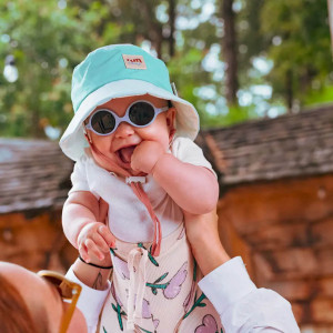 Lunettes de soleil bébé (0-12 mois) Diabola 2.0 "Bleu Clair"