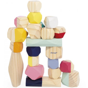Pierres à empiler en bois Zigolos (2-6 ans) Janod