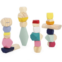 Pierres à empiler en bois "Zigolos" (2-6 ans)
