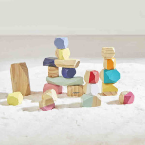 Pierres à empiler en bois Zigolos (2-6 ans) Janod