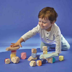 Pierres à empiler en bois Zigolos (2-6 ans) Janod