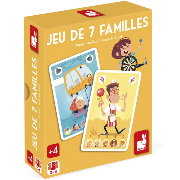 Jeu des 7 familles "Fête foraine" (4-7 ans)