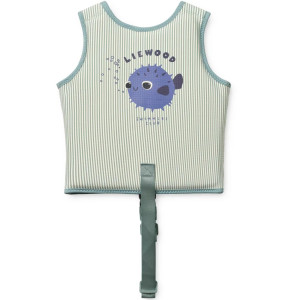 Gilet de Natation enfant Dove "Stripe Peppermint" Liewood