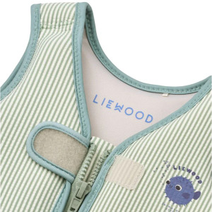 Gilet de Natation enfant Dove "Stripe Peppermint" Liewood