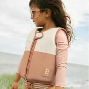 Gilet de Natation enfant Dove avec manches "Tuscany Rose Multi Mix" Liewood