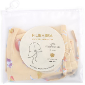 Chapeau saharienne bébé anti-UV Lykke "La plage des Licornes" (1-3 ans)