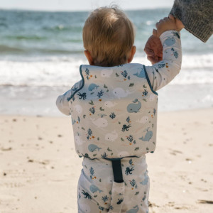Gilet de Natation bébé (1-2 ans) anti-UV "Les contes de Christian la Baleine" Filibabba