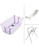 Baignoire bébé pliable Flexi Bath "Lavender" + Hamac + Support