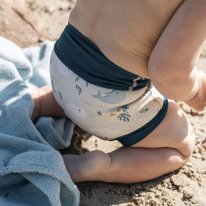 Culotte de bain Couche Lucca  "Les contes de Christian la Baleine" (1-2 ans) Filibabba